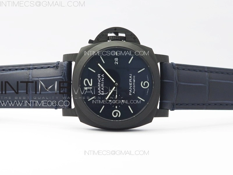 PAM1664 Carbotech VSF 1:1 Best Edition on Blue Leather Strap P.9010 Clone
